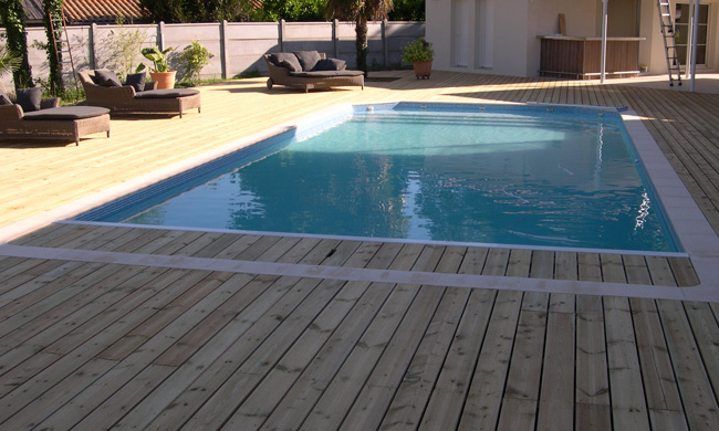 Aménagement de terrasses bois, piscines